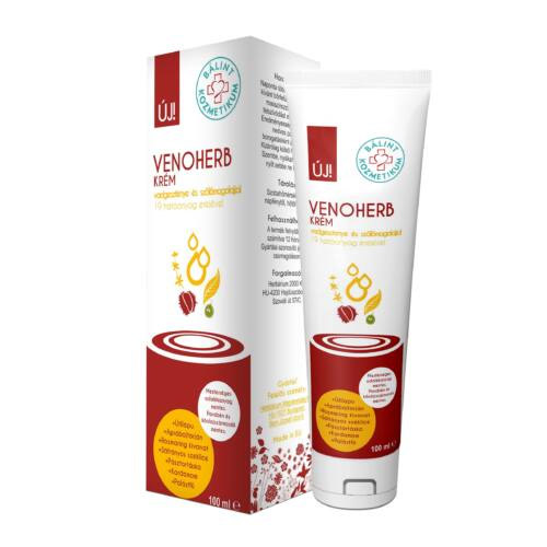 Bálint Kozmetikum Venoherb krém visszeres panaszokra - 100ml