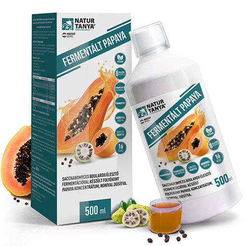Natur Tanya Fermentált papaya koncentrátum nonival - 500ml