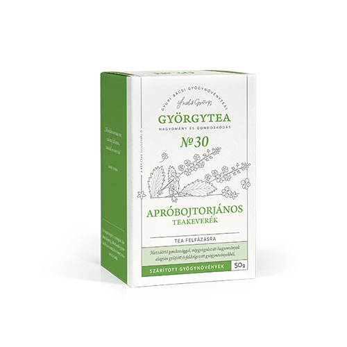 Györgytea Apróbojtorjános teakeverék felfázásra - 50g