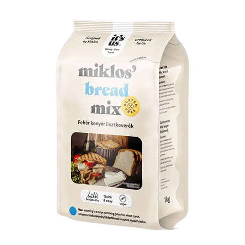 It's Us Miklos' Fehér kenyér lisztkeverék - 1000g