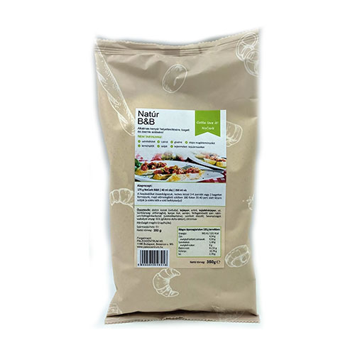 NoCarb BB natúr rostkeverék bagett és buci sütéshez - 350g