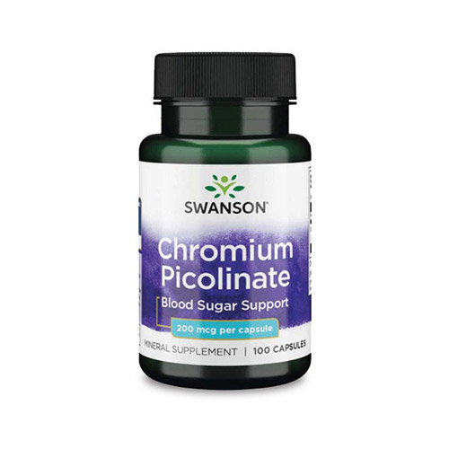 Swanson Króm pikolinát 200mcg - 100db