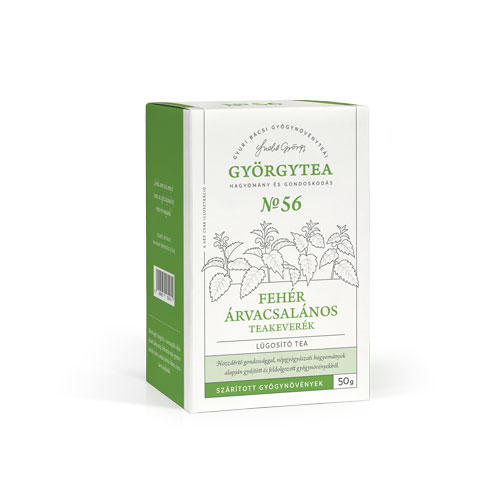 Györgytea Fehér árvacsalános teakeverék lúgosításra - 50g
