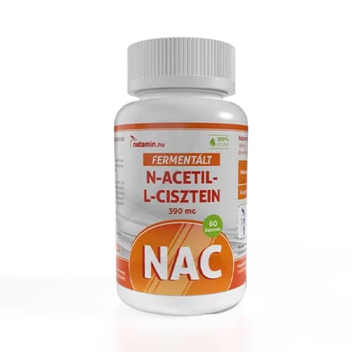 Netamin Fermentált NAC 390mg kapszula - 60db