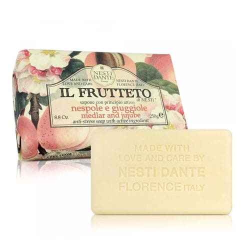 Nesti Dante Il Frutteto naspolya-datolya natúrszappan - 250g