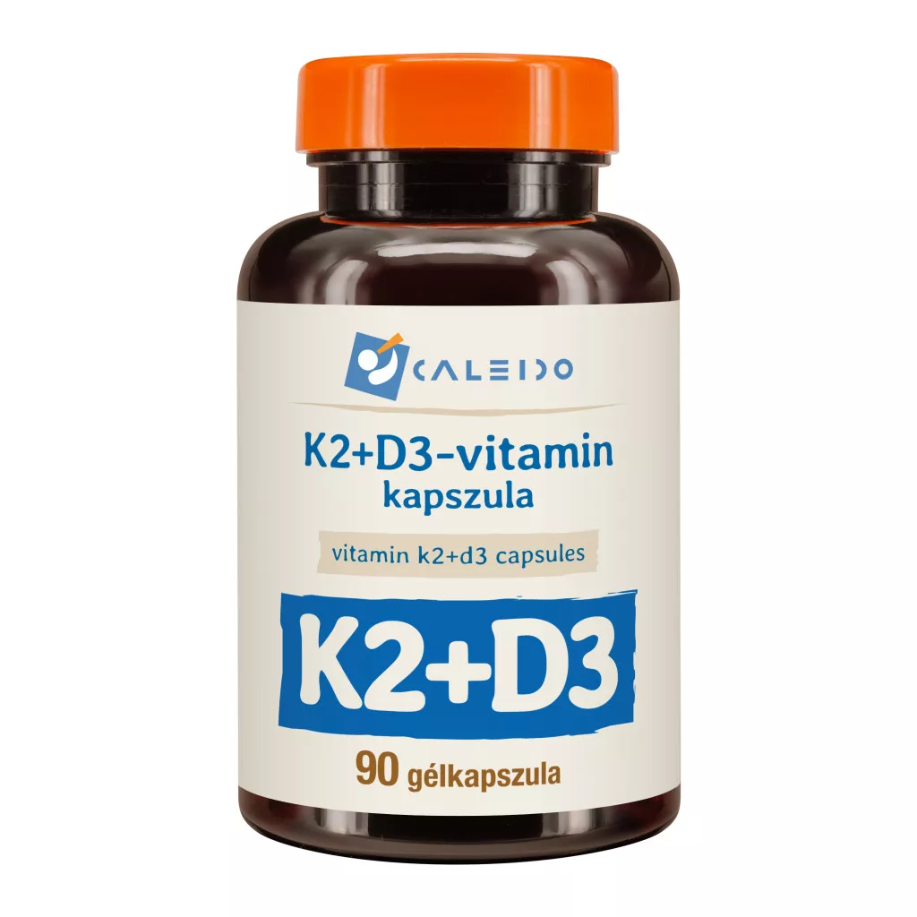 Caleido K2+D3-vitamin kapszula – 90db