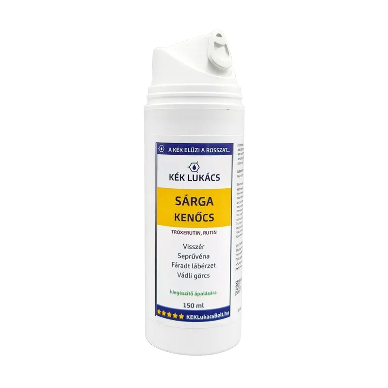 Kék-Lukács Sárga Kenőcs visszerek kezelésére - 150ml