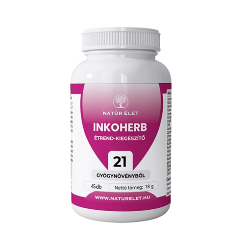 Natúr Élet Inkoherb kapszula vizelettartási problémákra - 45db