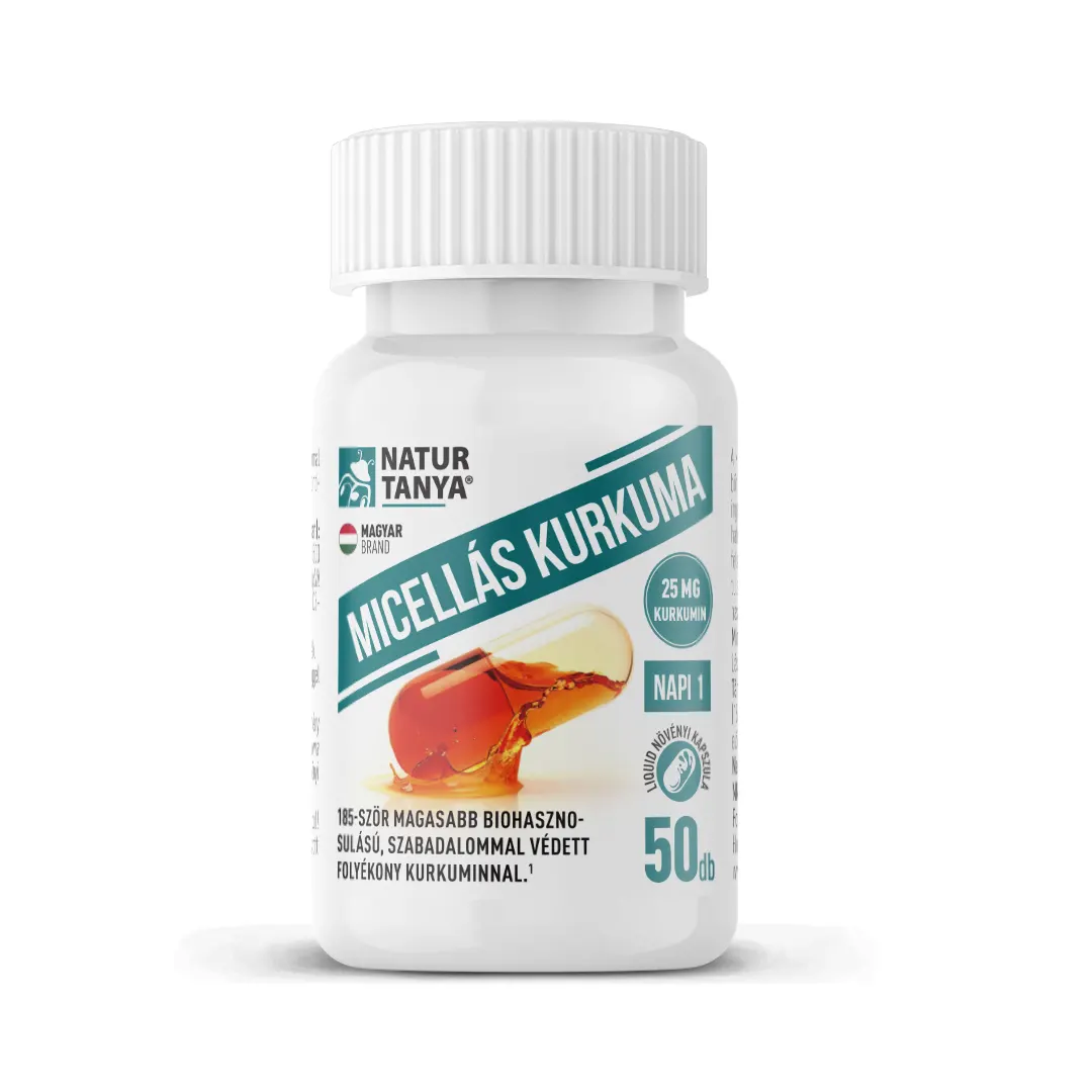 Natur Tanya Micellás kurkuma - 50db