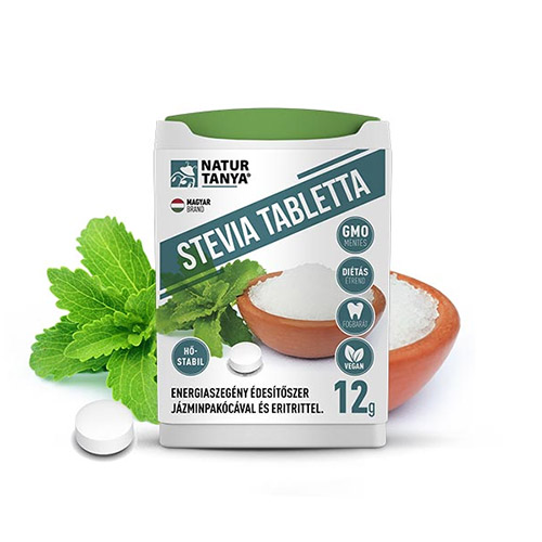 Natur Tanya Stevia tabletta - 200db Natur Tanya Stevia tabletta - 200db