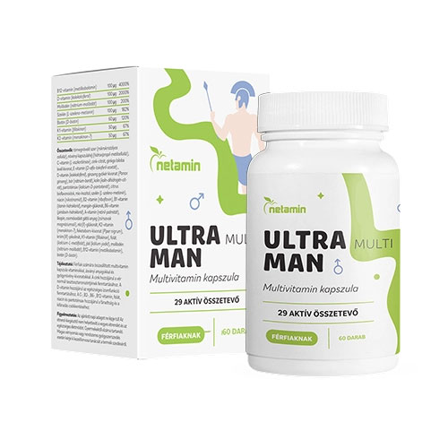 Netamin ULTRA Multi Man Multivitamin kapszula férfiaknak - 60db