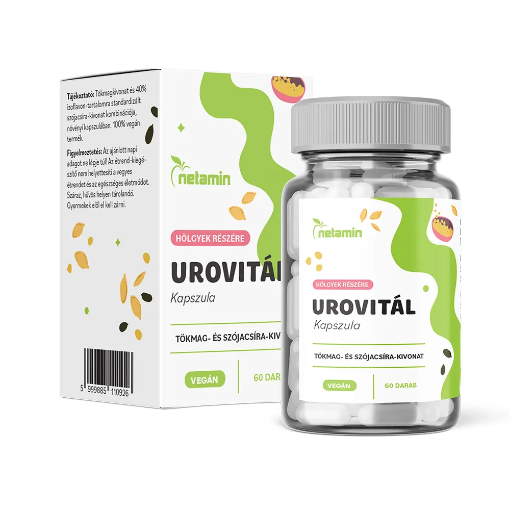 Netamin UroVitál kapszula nőknek - 60db