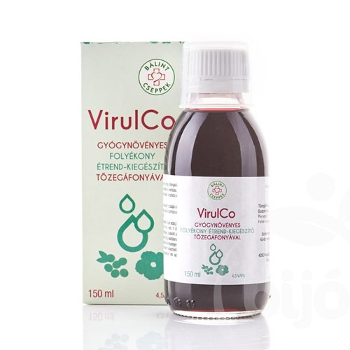 Bálint cseppek VirulCo szirup tőzegáfonyával - 150ml