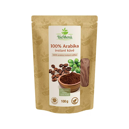 BioMenü Arabika instant kávé - 100g