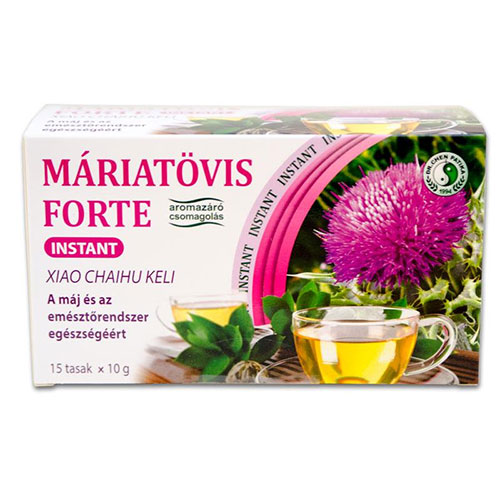 Dr. Chen Máriatövis Forte instant tea granulátum - 15 tasak