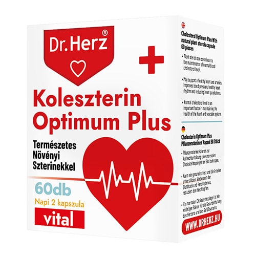 Dr. Herz Koleszterin Optimum Plus kapszula – 60db