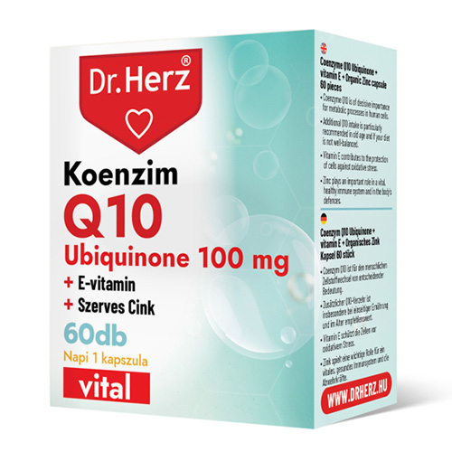 Dr. Herz Koenzim Q10 100mg kapszula - 60db
