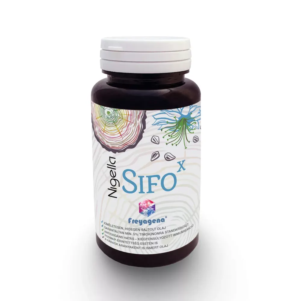 Freyagena Nigella SIFOx feketeköménymag-olaj kapszula - 60db