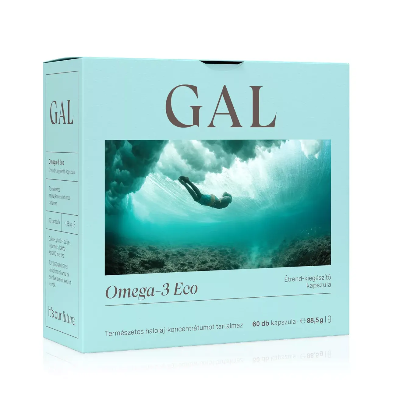 GAL Omega-3 Eco halolaj kapszula – 60 db