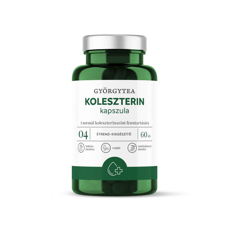Györgytea Koleszterin kapszula - 60db