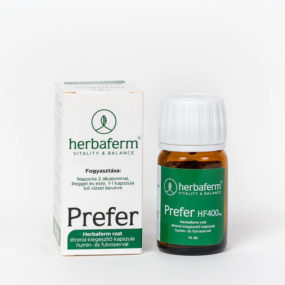 Herbaferm Prefer HF400mg kapszula - 14db