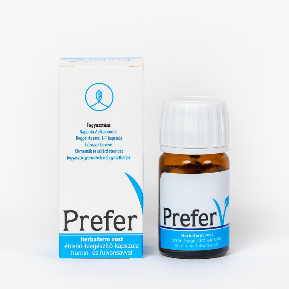 Herbaferm Prefer V étrend-kiegészítő növényi kapszulában - 14db
