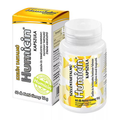 Humicin huminsav tartalmú kapszula szelénnel - 60db