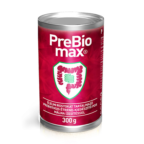 Hymato PreBio MAX prebiotikus étrend-kiegészítő por málna ízesítéssel - 300g