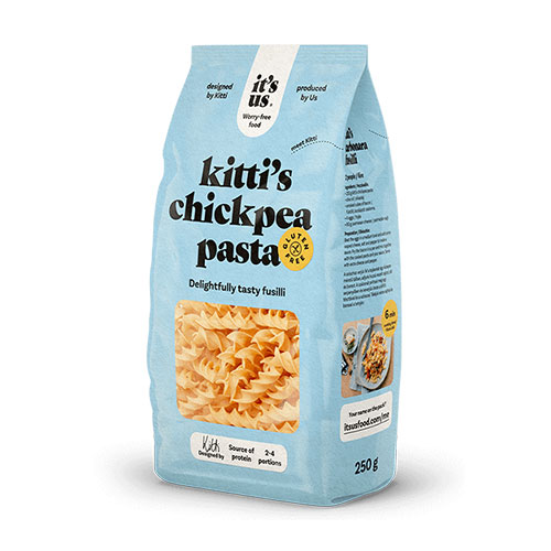 It's Us Kitti's csicseriborsó tészta orsó - 250g