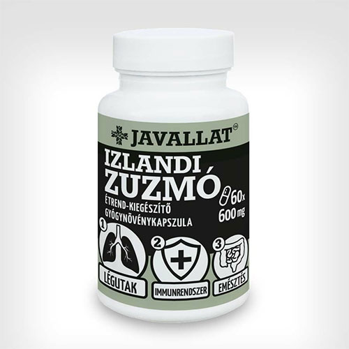 Javallat Izlandi zuzmó kapszula - 60db