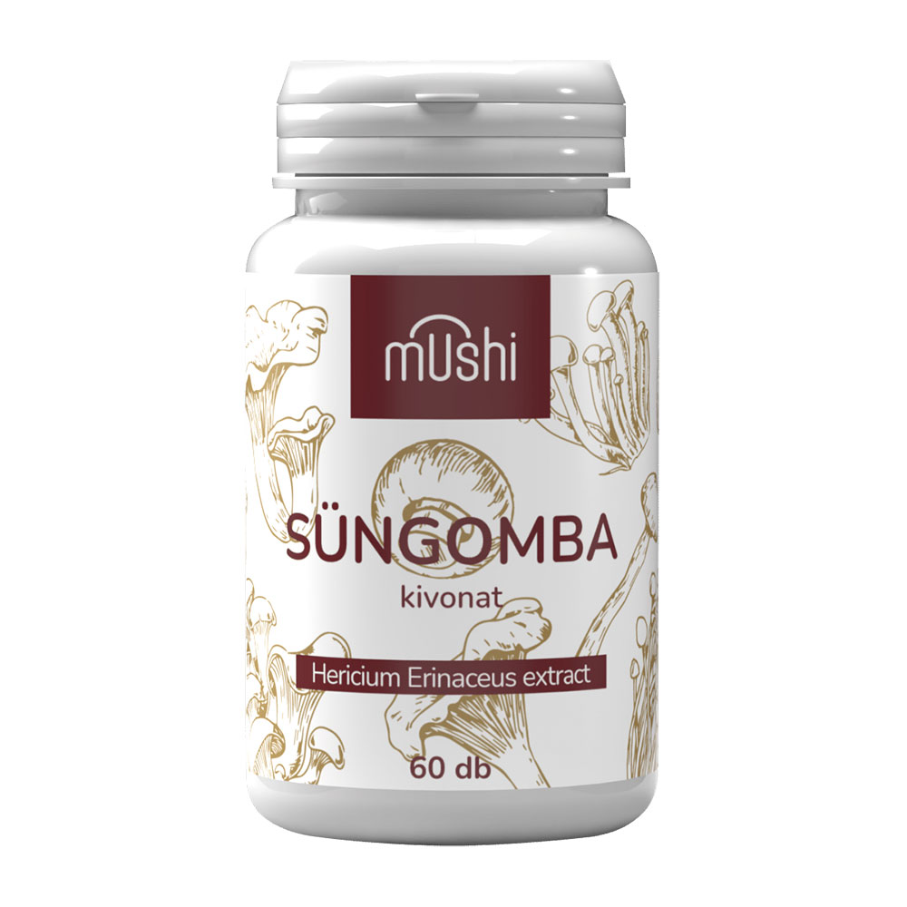 Mushi Hericium Süngomba kivonat - 60db