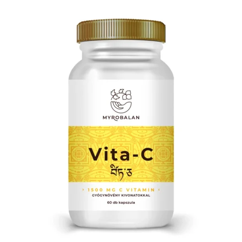 Myrobalan Vita-C 1500 mg C-vitamin gyógynövény kivonatokkal - 60db