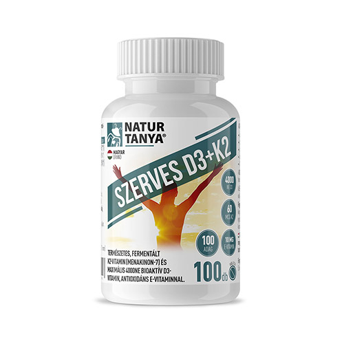 Natur Tanya Szerves D3 és K2 vitamin - 100db
