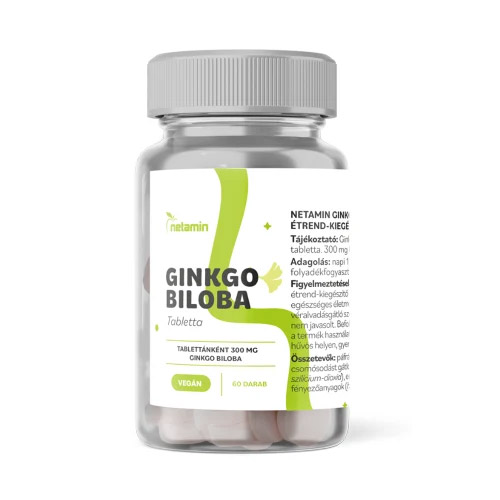 Netamin Ginkgo Biloba tabletta - 60db