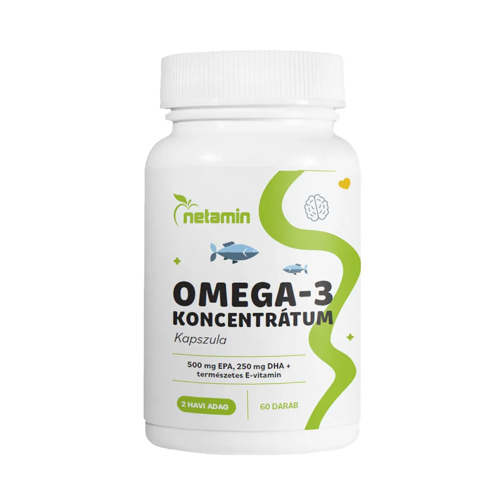 Netamin Omega-3 koncentrátum - 60db