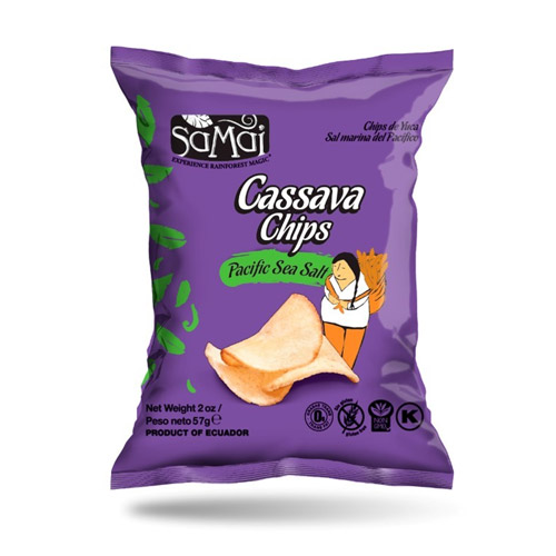 SaMai Cassava chips tengeri sós - 57g
