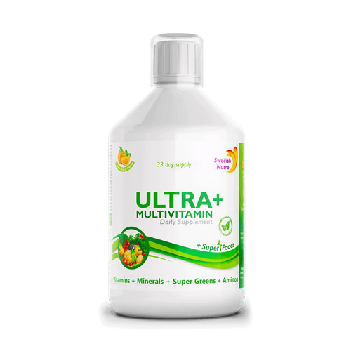 Swedish Nutra Ultra+ folyékony multivitamin - 500ml