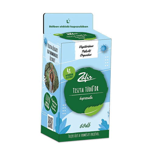 Zafír Tiszta Tüdő kapszula - 60db