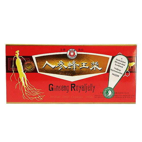 Dr. Chen Ginseng Royal Jelly ivóampulla ginseng gyökérből és méhpempőből - 10db