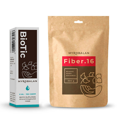Myrobalan Bélrendszer egyensúly csomag - 300g + 6ml