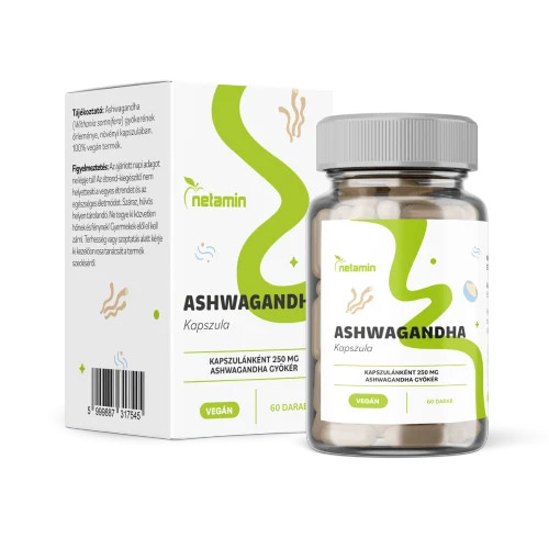 Netamin Ashwagandha 250mg kapszula - 60db