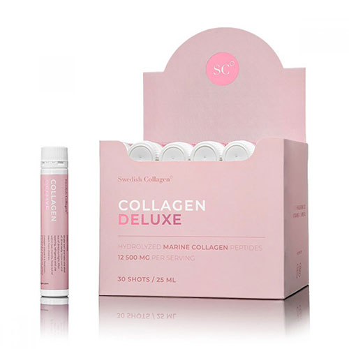 Swedish Nutra Collagen Deluxe Shots prémium halkollagén ivóampulla - 30x25ml