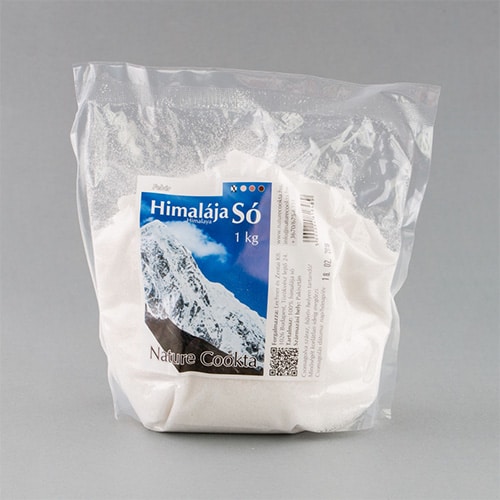 Nature Cookta Himalája Fehér Kristálysó - 1000g