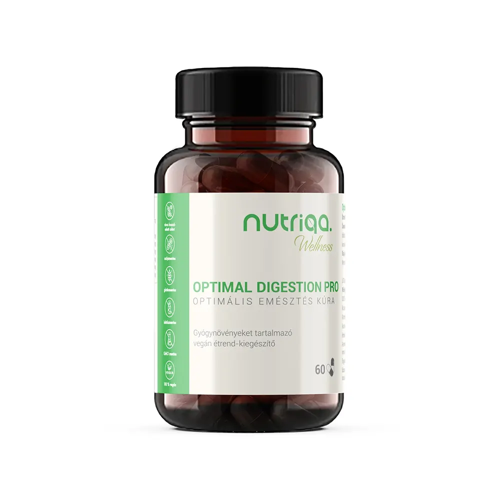 Nutriqa Optimal Digestion Pro Optimális Emésztés kapszula - 60db