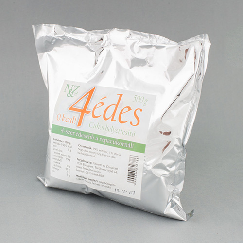 N&Z 4 édes (eritritol-stevia keverék) – 500g