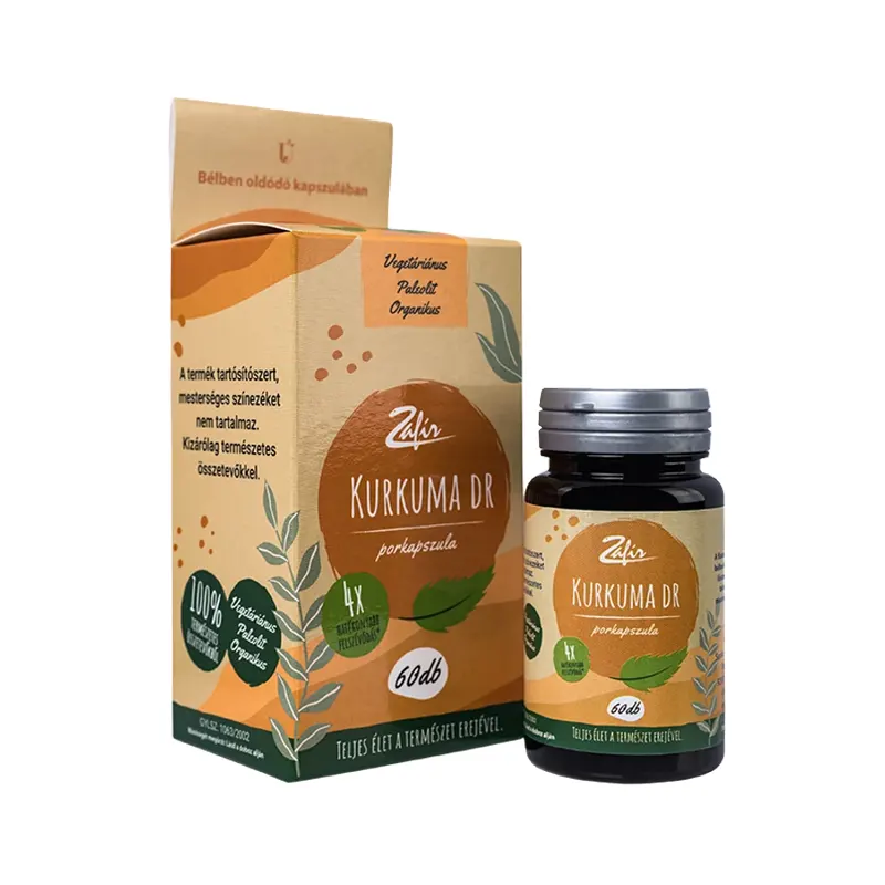 Zafír Kurkuma kapszula - 60db