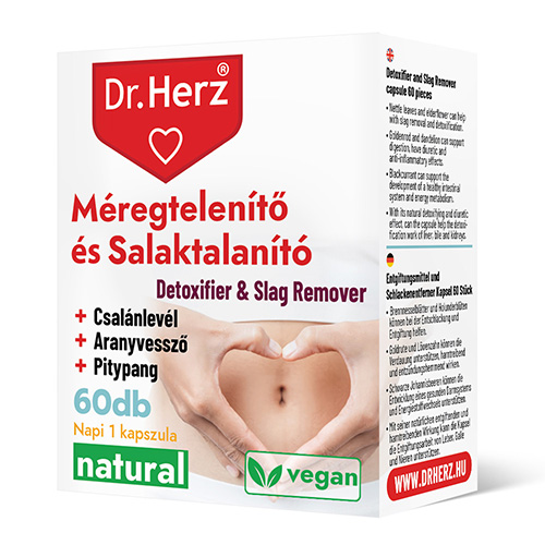 Dr. Herz Méregtelenítő és Salaktalanító kapszula - 60db
