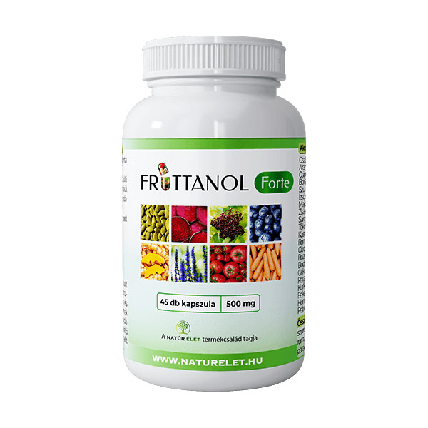 Natúr Élet Fruttanol Forte kapszula a szív- és érrendszer támogatására - 45db