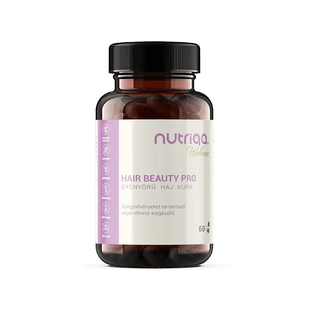 Nutriqa Hair Beauty Pro Gyönyörű Haj kapszula - 60db