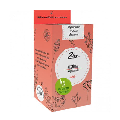 Zafír Migrén kapszula - 60db